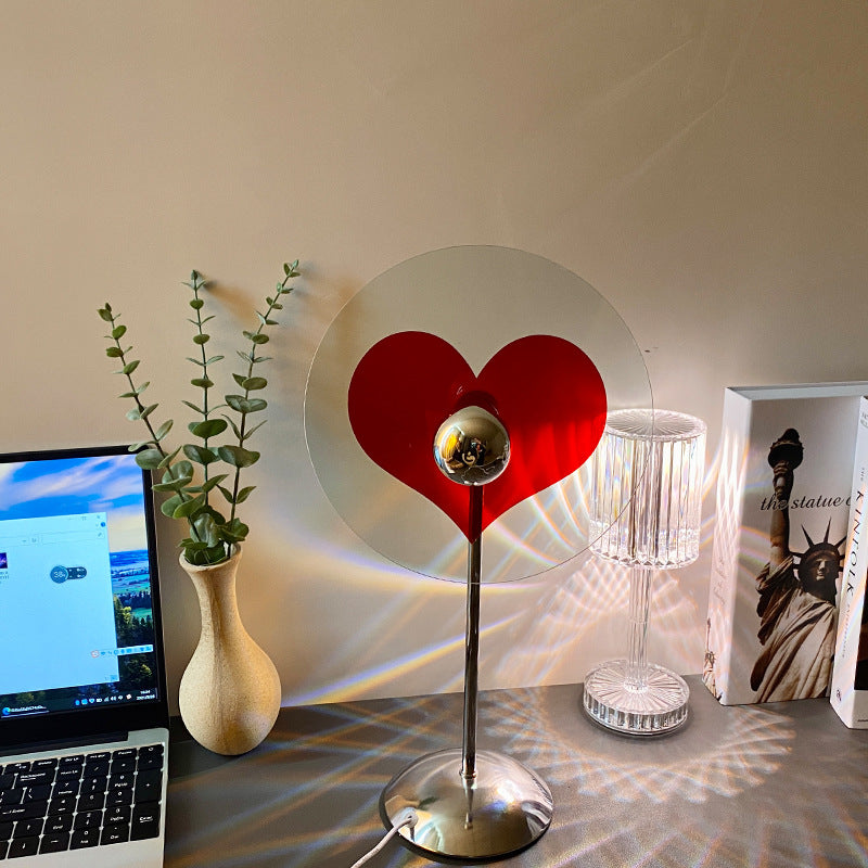 USB Plug-in Love Bauhaus Table Lamp Net Red Atmosphere Lamp Bedroom Romantic Floor Lamp Art Deco Angelwarriorfitness.com