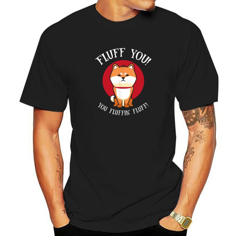 Men's T-Shirt Hip Hop Casual Funny Shiba Inu Angelwarriorfitness.com