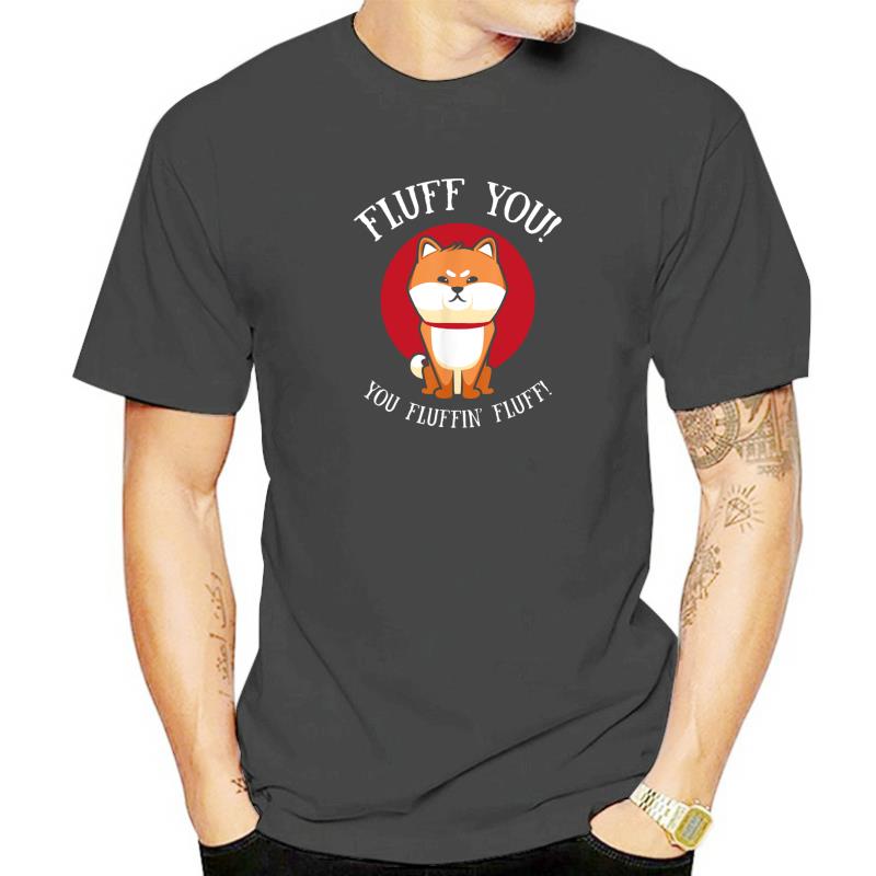 Men's T-Shirt Hip Hop Casual Funny Shiba Inu Angelwarriorfitness.com