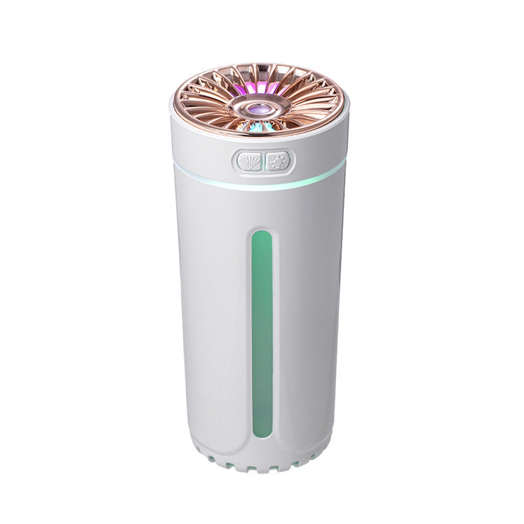 Wireless Air Humidifier Colorful Lights Mute Ultrasonic USB Fogger Diffuser Purifier 800mAh Rechargeabl Cool Mist Maker For Car Angelwarriorfitness.com