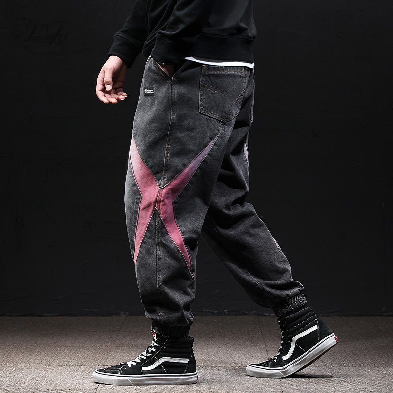 Fallwinter Tooling Jeans Mens Loose Harem Angelwarriorfitness.com