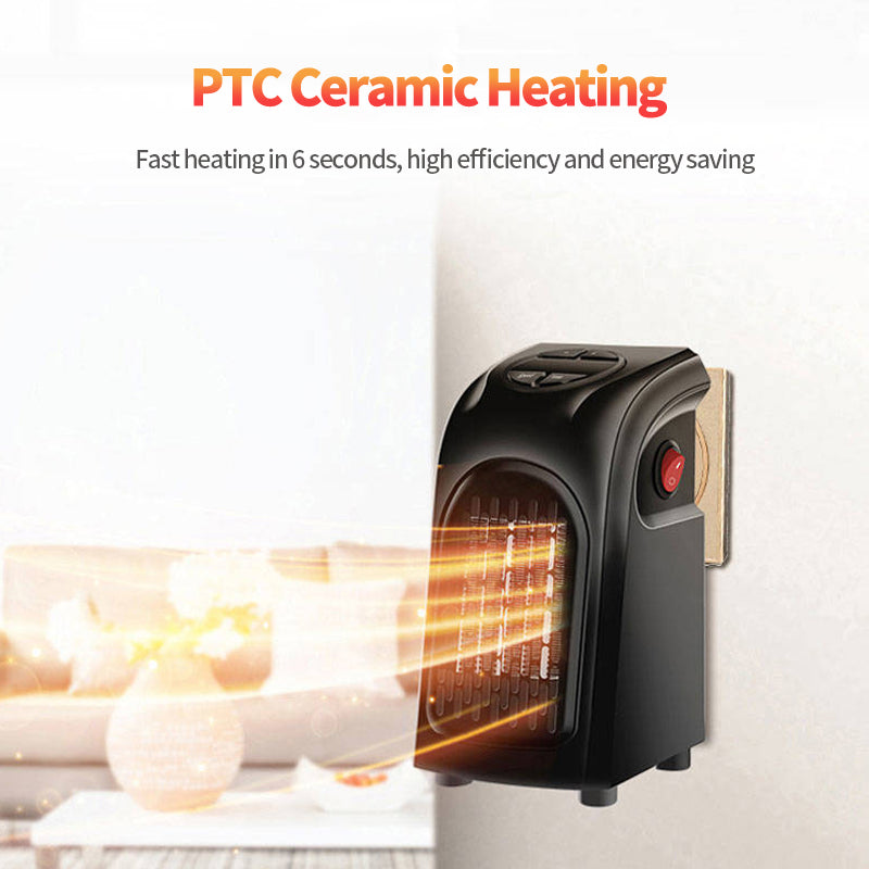 Winter Air Heater Fan Heater Electric Home Heaters Mini Room Air Wall Heater Ceramic Heating Warmer Fan For Home Office Camping Angelwarriorfitness.com