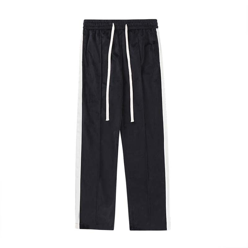 Mens Loose-fitting Casual Retro Clash Pants Angelwarriorfitness.com