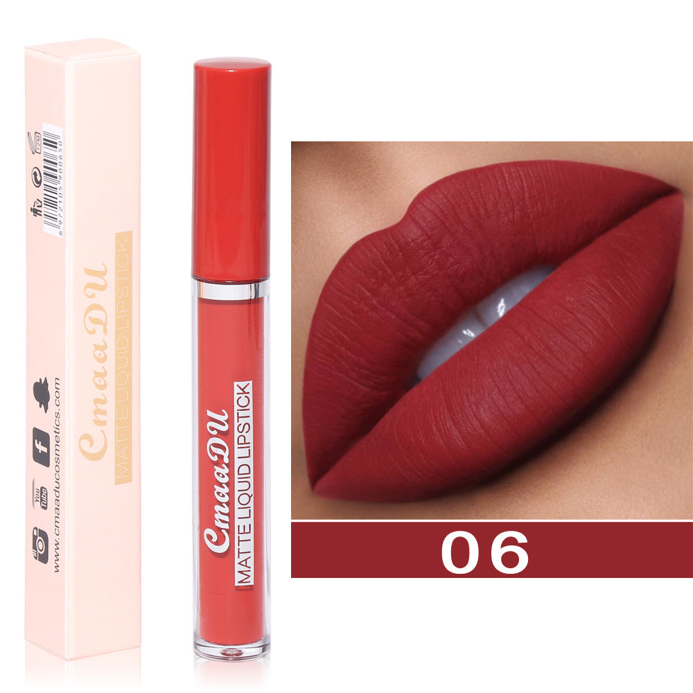 Non-stick Cup Long Lasting Waterproof Liquid Lip Gloss Angelwarriorfitness.com