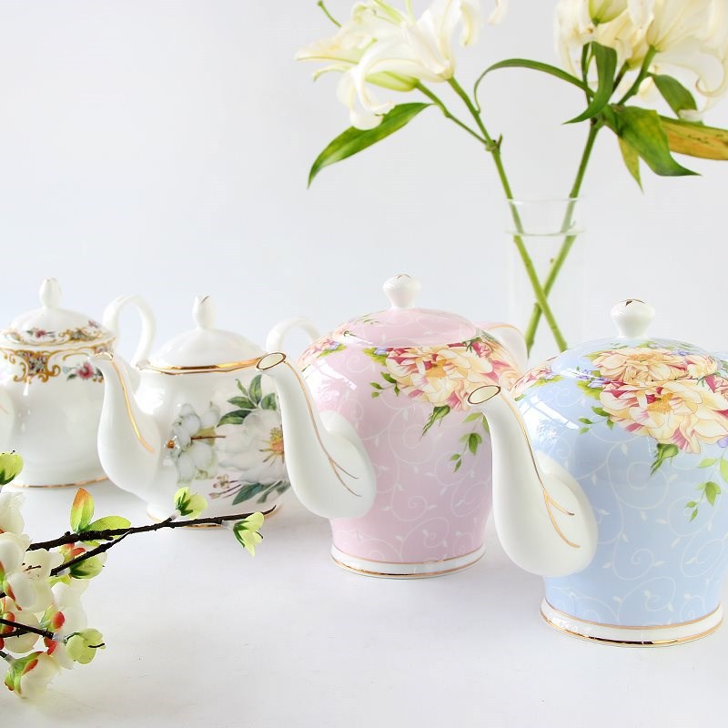 European Tea Set Afternoon Porcelain Teapot English Angelwarriorfitness.com